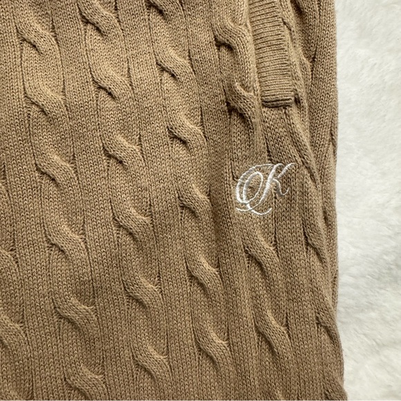 NWT - KITH Garrett Cable Knit Pant - Birch - Sweatpants - Size XL - Picture 4 of 6
